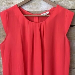 MERAKI Women's Cap Short Sleeve Blouse Top Size: Large